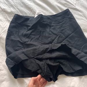 Abercrombie linen skort skirt   NWT